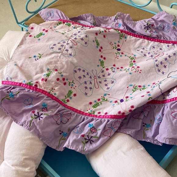 AMERICAN GIRL | Curlicue Daybed - Blue Metal Doll Bed - Picture 16 of 16